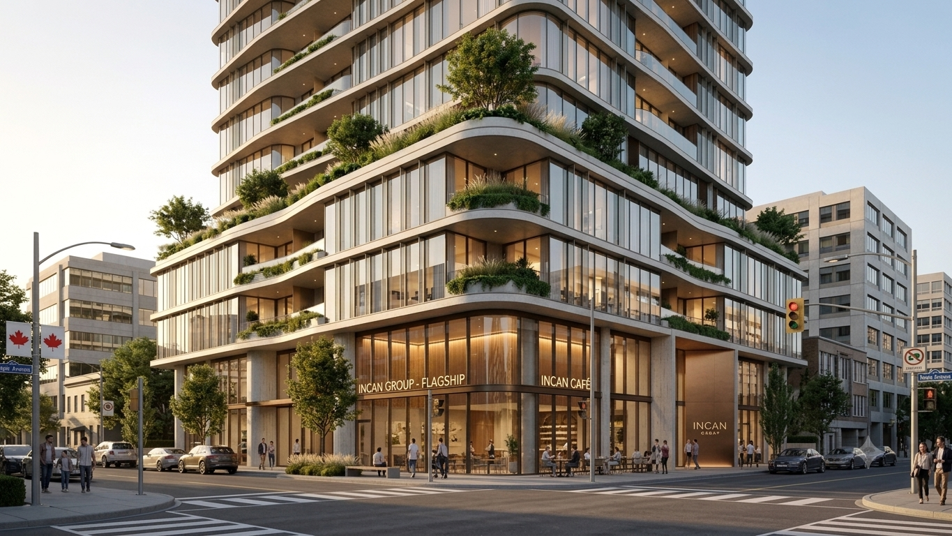 McLaughlin Road — low-rise mixed-use residential